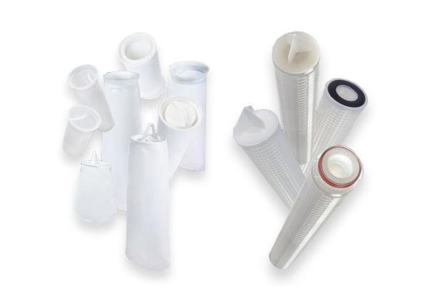 6.5kg 0.22um Water Filter Cartridges 284kpa Pressure Resistance Widely Chemical