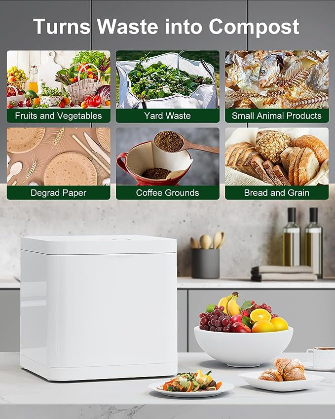 Biological Household Indoor Composting Machine Food Cycler Composter