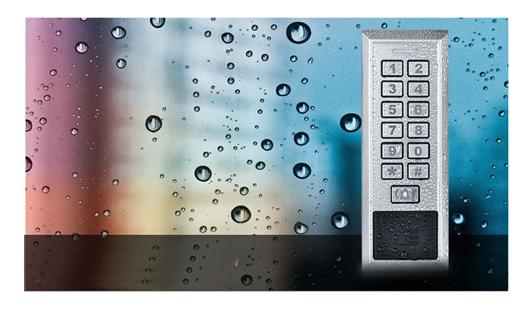 RFID Card And Keypad Card Attendance Machine Wiegand Output 125 Khz Reader