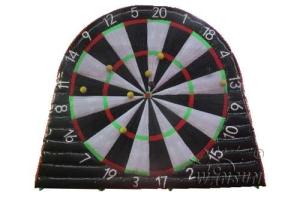 Wholesale 0.9mm PVC Inflatable Sports Games / Football Dartboard Customized Size Accepted from china suppliers