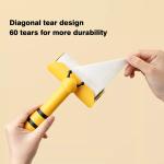 Yellow Cat Hair Comb Lint Roller Brush Pet Hair Remover Roller