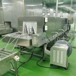 High Spray Washing Cleaning Machine For Plastic Turnover Basket Trays Egg Tray