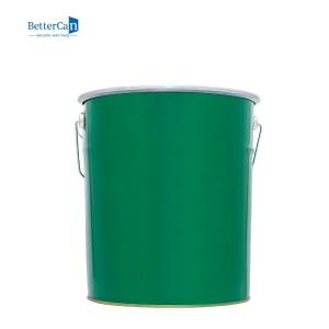 Wholesale 5 Gallon Paint Can Tin Round Metal Tinplate Cans For Paint Packaging from china suppliers