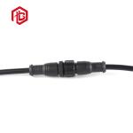 LED Strip 4 Pin M15 PVC Watertight Cable Connector