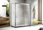 Polished Bathroom Shower Enclosure 8mm Tempered Glass Shower Cabin