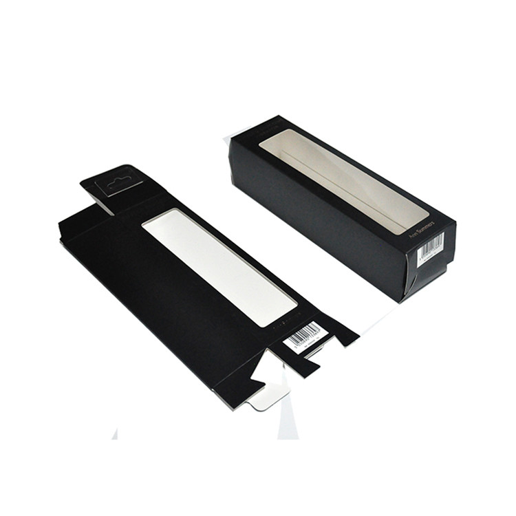 Cosmetic Custom Paper Packaging Box With Window Personalized Product Packaging