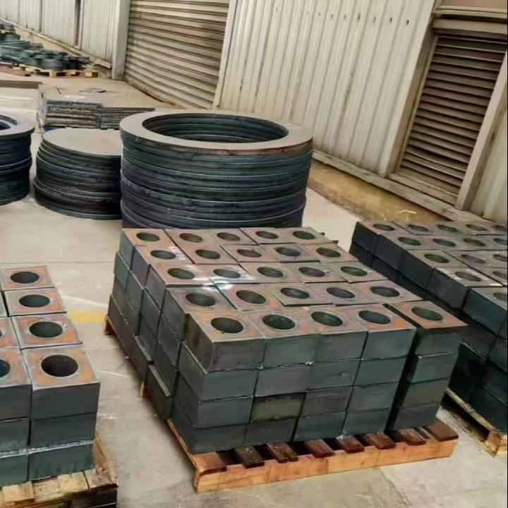 Carbon Steel Custom Metal Plate Cutting Parts Radiating Many Industrial Fields