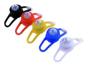 Wholesale Multi Color Bike Front Led Light , Water Resistant Silicone Lights For Bikes from china suppliers