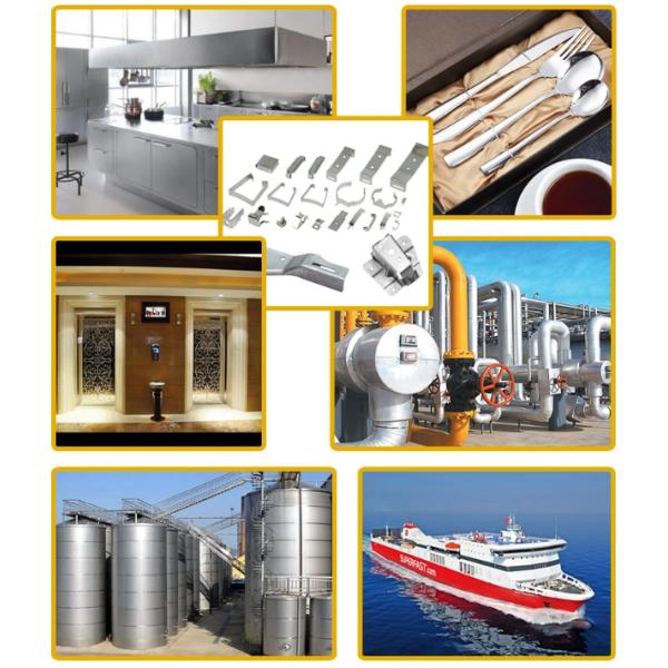 High-Strength Corrosion-Resistant 304 Stainless Steel Plate for Industrial Construction Uses