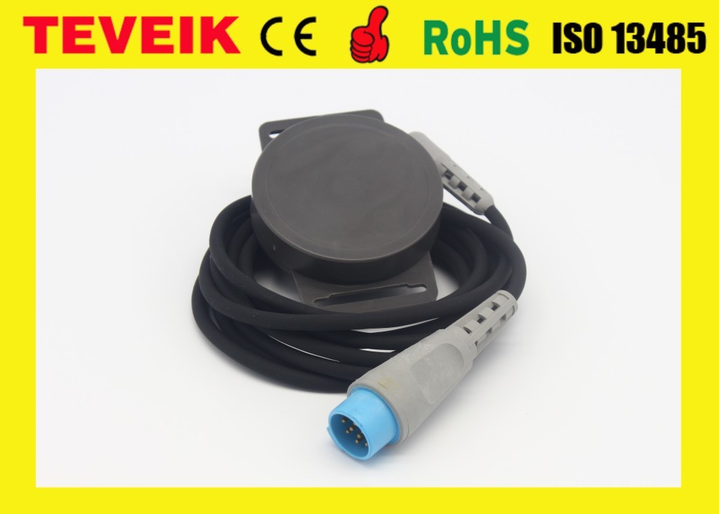 CE & ISO Medical Sonicaid 8400-6920 US Fetal Transducer For Oxford Sonicaid -2MHz, Round 12pin