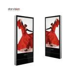 3840x2160 700nits Floor Standing Lcd Screen AR Coating For Metro Station