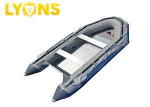 Wholesale 0.9 PVC Tarpaulin Rubber White Inflatable Fishing Boats 6P Environmental Friendly from china suppliers