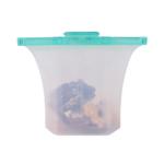 500ml 1000ml Collapsible Silicone Food Storage Bag Silicone Freezer Bags