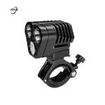 Water Resistant 600 Lumens Bike Front Light Red / Blue / White Police
