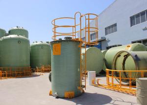 Wholesale 3600mm FRP Cylindrical Storage Tank Chemical Resistance Water Reservoir from china suppliers