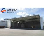 Wind Resistant Buildings Solid H-shape Steel Beam Main Frame for Personal Jet