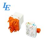 CAT5E CAT6 RJ45 UTP Toolless 180° Ethernet Keystone Jack