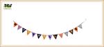Halloween Decoration Triangle Flag Halloween Lettress Halloween Party Hall Bar
