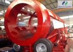 Shaftless Rotary Trommel Screen Machine For Woodchips / Compost / Urban Waste