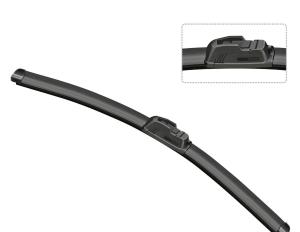 Wholesale Four Season No Noise Silicone Wiper Blades , Two Pieces Auto Wiper Blades from china suppliers