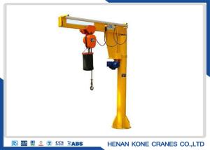 Wholesale 5000kg Electric Jib Crane , Stationary Workshop Jib Crane from china suppliers
