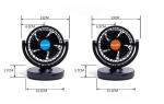 4 W Power Universal Car Accessories , 360 Degree Rotatable Mini Fan For Car