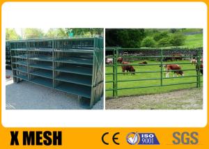 Wholesale 12 Inch Legs Horse And Cattle Panels Green Powder Coated Farm Field Tube from china suppliers
