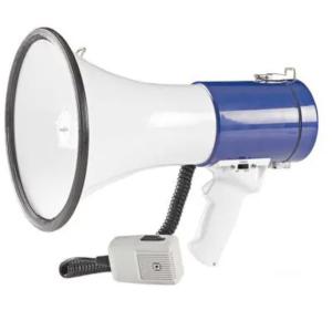 Wholesale ABS Body 50 Watts Megaphone With Talk , Siren , Music for Outdoor from china suppliers