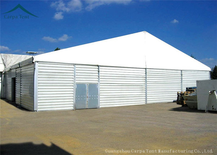 Unique 35x50m Assembly Heavy Duty Tents With Roller Shutter Door