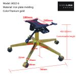Home Office Heavy Duty Swivel Chair Base Modern 300 Lbs Weight Capacity