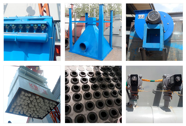 D133*2000 Bag Size Chimney Particulate Filter/Exhaust Filter/Smoke Cleaning System
