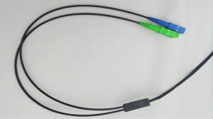 Wholesale Outdoor FTTH Drop Fiber Optical Patch Cord SC/APC SC/UPC 2 Core Breakout Cable from china suppliers
