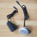 EU Standard Input 100-240V AC 50/60Hz Output 5V 2A Power Adaptor Silver Color