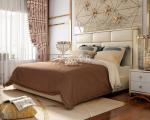 Luxury Leather King Size European Style Modern Bed