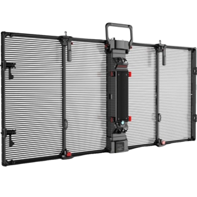 Outdoor Large Advertising LED Grille Screen Waterproof Transparent