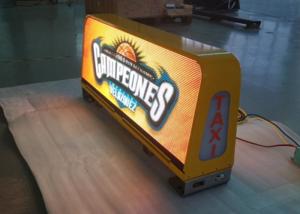 Wholesale Full Color SMD Waterproof 12V Taxi Led Video Screen Taxicab Top High Brightness from china suppliers