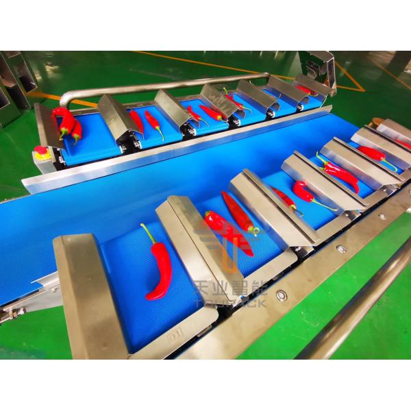 Chili Vegetables 2000g 12 Belt Fruit Multihead Weigher
