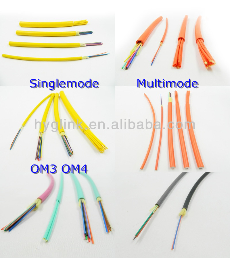 6 Core 144 Fibers Multimode Fiber Optic Cable Tight Tube