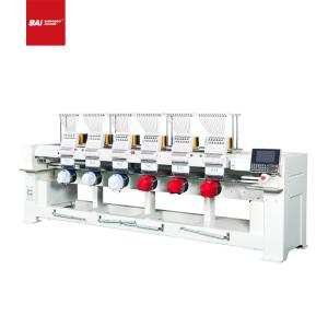 Wholesale 1200rpm Six Head Embroidery Machine 450mm Chain Stitch from china suppliers