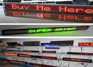 Wholesale Bus Taxi Digital LED Scrolling Message Display Board RGB LED Screen 7.62 Mm Pixel Pitch from china suppliers