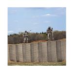 Galvanized Weld Military Stone Filled Steel Defensive Flood Barrier Wall For