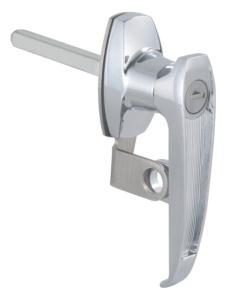 Wholesale Paddlockable Garage Door Handle Lock Silver Key Cylinder Lock from china suppliers