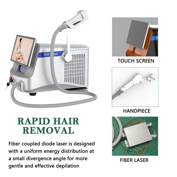 3 Waves Multifunction Hair Removal Machine Portable for Skin Tightening / Skin