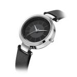 IP plated Leather Strap Quartz Watch Japan Movement 3 ATM Waterproof
