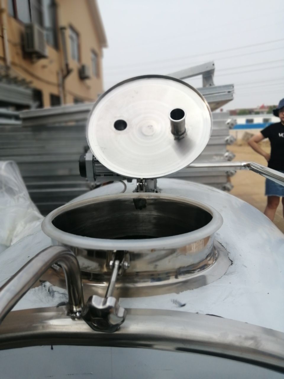Excellent Workmanship SS304 500 Litre Milk Tank With Food Grade Material
