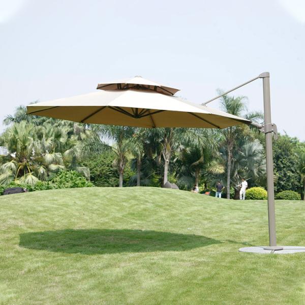 Aluminum Pole Design Beach Sun Garden Parasol Patio Outdoor Umbrella for Outdoor