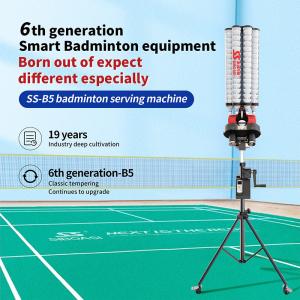 Wholesale SIBOASI B5 Badminton Shuttlecock Feeder Machine Smart Badminton Shooting Machine for Training from china suppliers