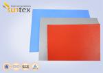 730 g Fiberglass Coated Fabric Expansion Joint Cloth With Silicone Anti Fire Air
