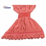 11oz Floor Mopping Cloth 220gsm Small Size Red Loop End Microfiber Tube Mop Head