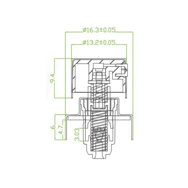 Customizable Electrolytic Aluminum 24/410 Cosmetic Bottles Pump Accurate Atomization Flexible Adaptation